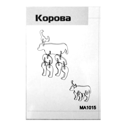 Сборная деревянная модель «Корова» мини MA1015, Чудо-дерево