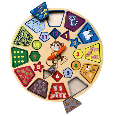 Часики «Животные»