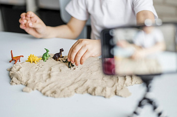 Кинетический песок Кинетический песок