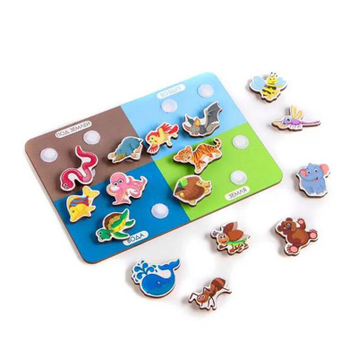 Липучка «Учим обитателей»