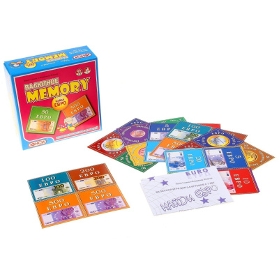Настольная игра «Найди евро»