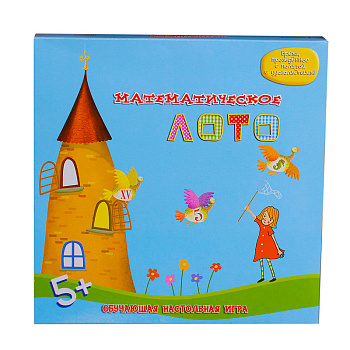 Настольная игра «Математическое лото», Мудрая сова, в ассортименте