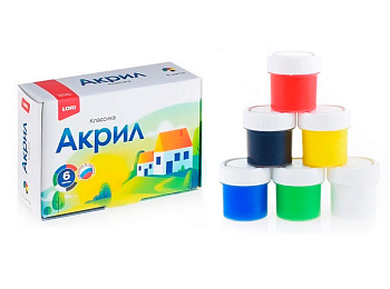 Краски акриловые LORI «Классика»