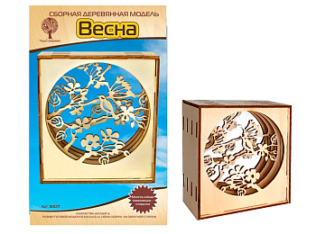 Сборная деревянная модель «Весна»