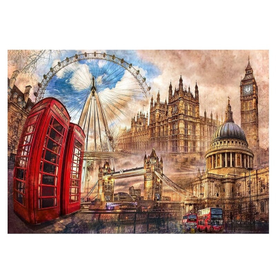 Пазл Clementoni «Коллаж Лондон» 1500 элементов, Clementoni