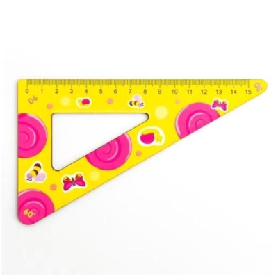 Угольник деревянный «Улитка», 15 см