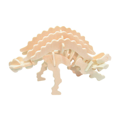 Сборная деревянная модель «Анкилозавр» лайт S-J023, Чудо-дерево