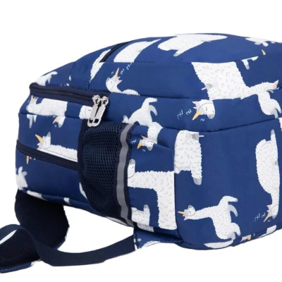 Рюкзак подростковый Niki Nanaomi «Ламы», синий