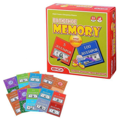 Настольная игра «Найди доллар»