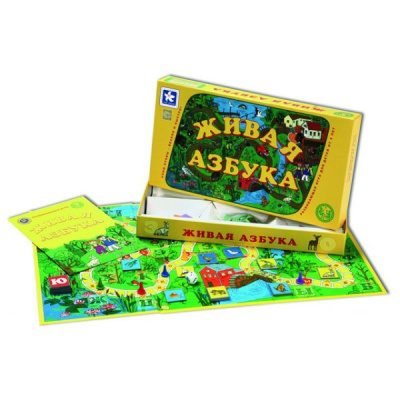 Настольная игра «Живая азбука»