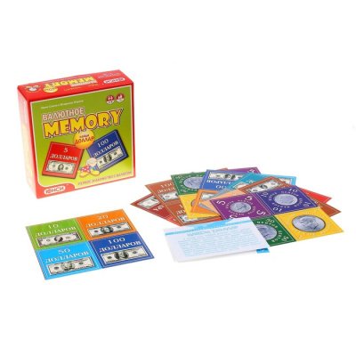 Настольная игра «Найди доллар»