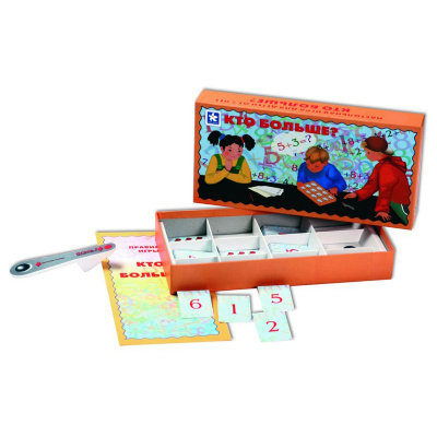 Настольная игра «Кто больше?»