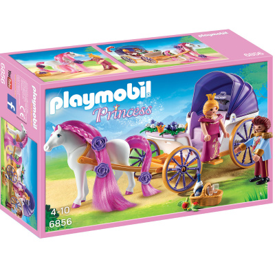 Конструктор «Замок Принцессы: Королевская чета с каретой», Playmobil