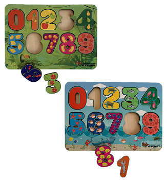 Цифры, Сибирские игрушки