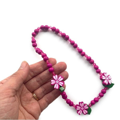 Комплект детской бижутерии, колье + браслет