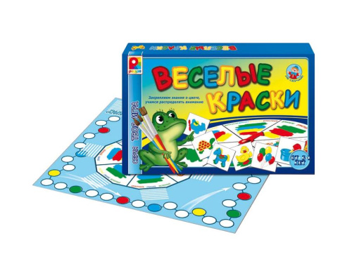 Настольная игра «Веселые краски»