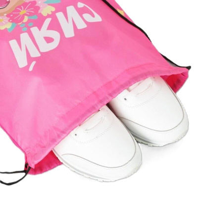 Болоньевая сумка для обуви «Сияй!» Pink Mood