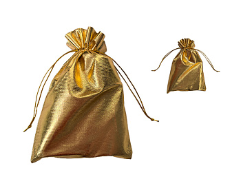 Мешочки подарочные «Золото»