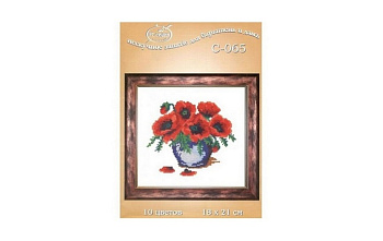 Набор для вышивания «Маки»