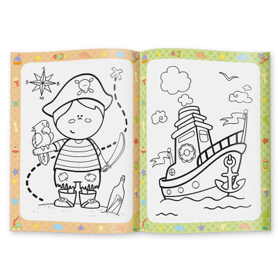 Весёлая раскраска «Для мальчиков», ГеоДом