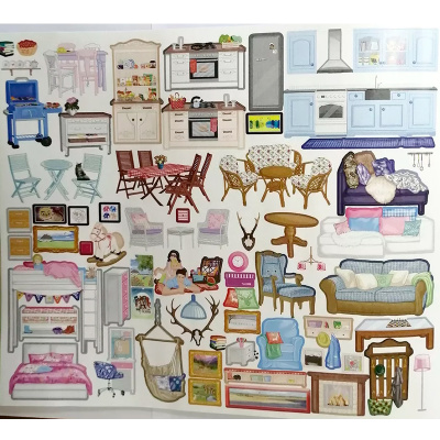 Альбом с наклейками Creative Studio: Create your Funny Farm, Depesche