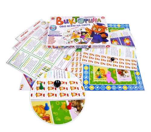 Настольная игра «Викторина обо всем на свете»