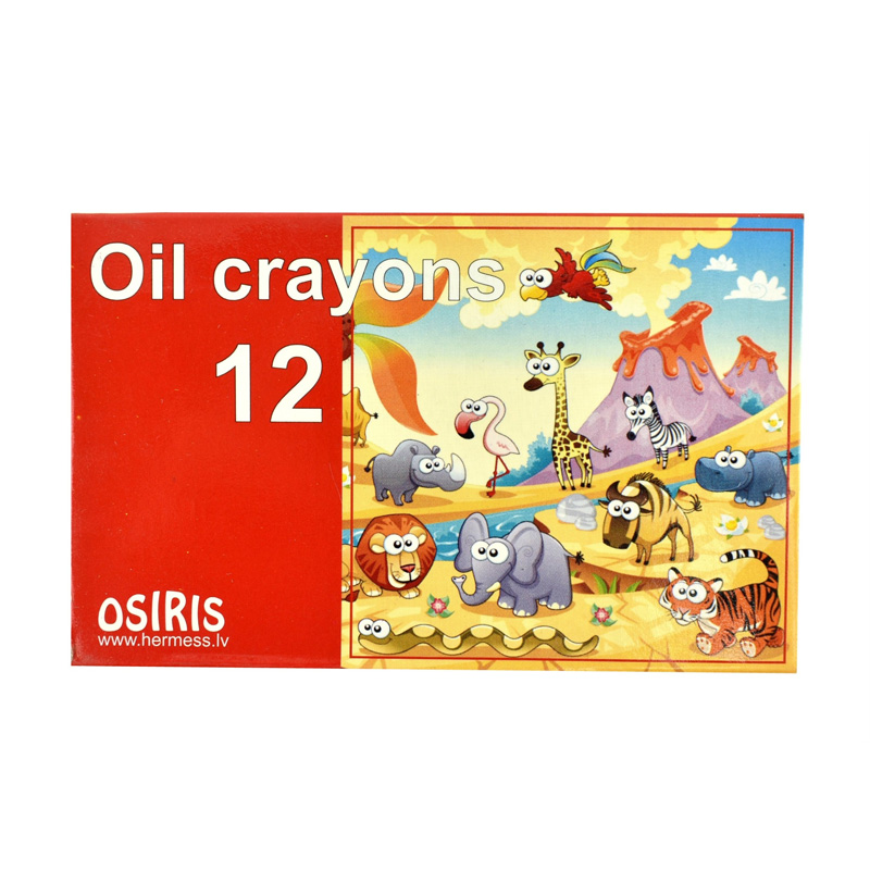 Мелки масляные Osiris, 12 шт.