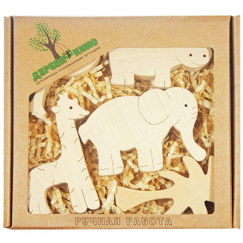 Набор деревянных фигурок «Африка»