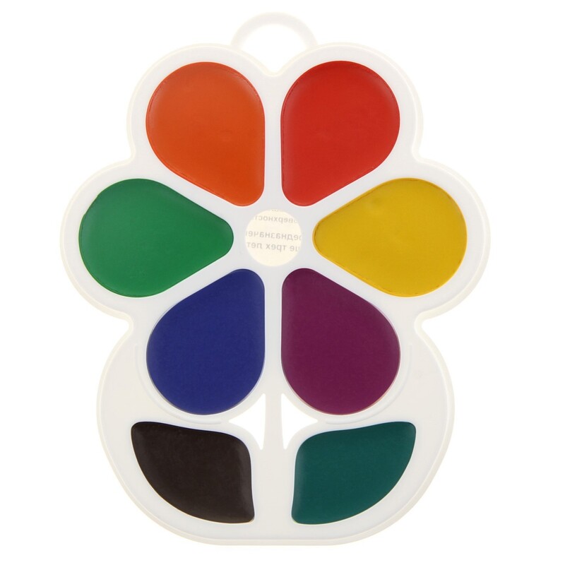 Акварельные краски Луч «Цветок», без кисти