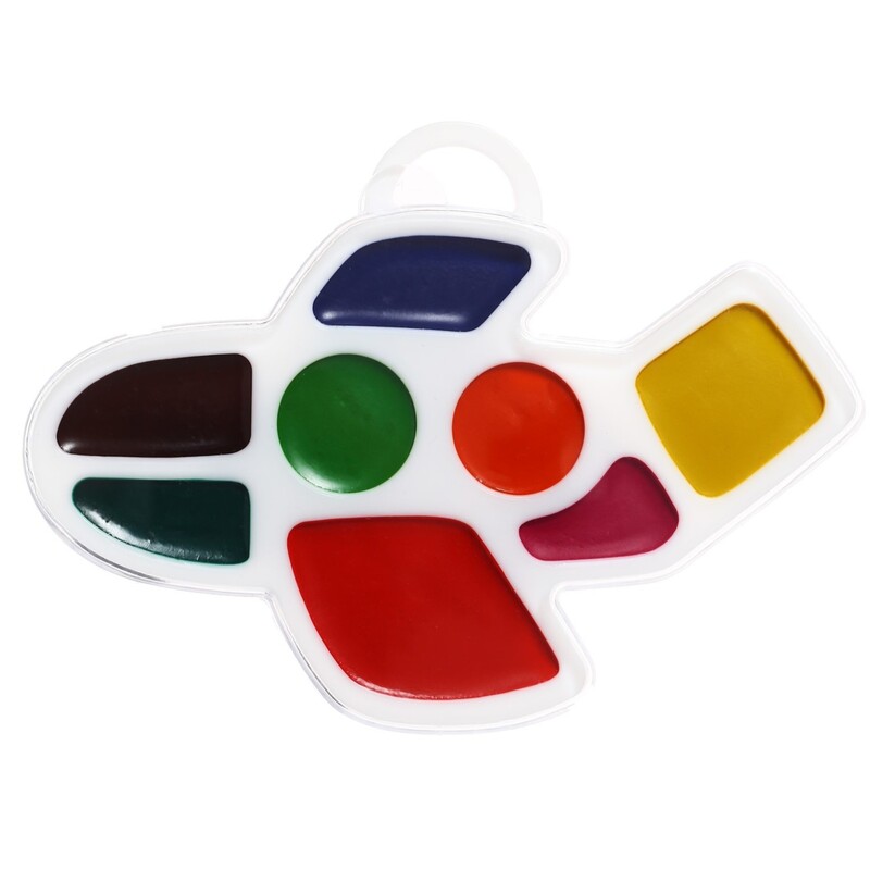 Акварельные краски Луч «Самолетик», без кисти