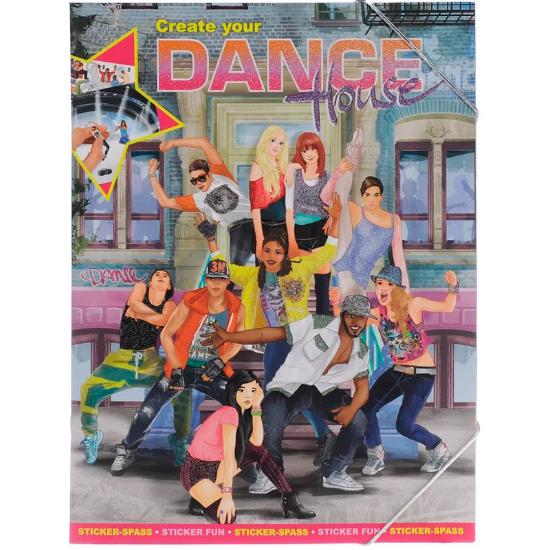 Альбом с наклейками Creative Studio: Create your Dance House, Depesche