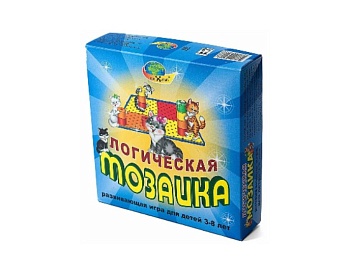 Развивающая игра "Логическая мозаика", компания "Корвет"