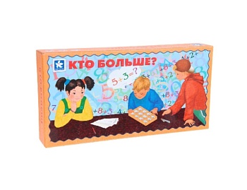 Настольная игра «Кто больше?», компания «Новое поколение» Настольная игра «Кто больше?», компания «Новое поколение»