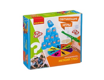 Настольная игра "Меткий глаз", бренд Bondibon