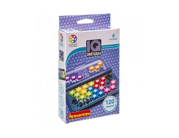 Логическая игра "IQ-Звезды" серия БондиЛогика, бренд Bondibon Логическая игра "IQ-Звезды" серия БондиЛогика, бренд Bondibon