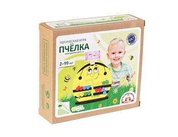 Логическая игра "Пчелка", Краснокамская фабрика деревянной игрушки