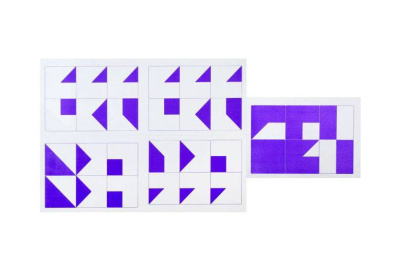 Игра «Прозрачный квадрат» (Синий)