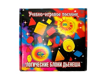 Учебно-игровое пособие "Логические блоки Дьенеша", компания "Корвет "