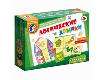 Настольная игра "Логические домики", ТМ "Ребус" Настольная игра "Логические домики", ТМ "Ребус"