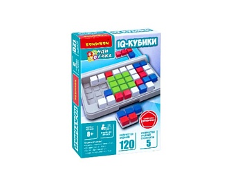 Логическая игра IQ-Кубики серия БондиЛогика, бренд Bondibon