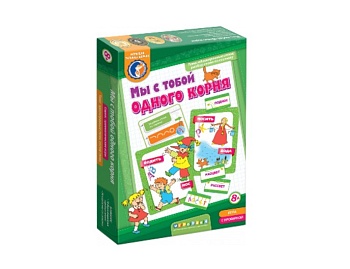 Настольная игра "Мы с тобой одного корня!", ТМ "Ребус"
