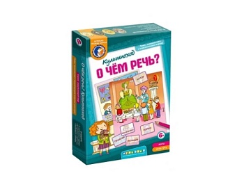 Настольная игра-лото "О чем речь? Культпоход" ТМ "Ребус"