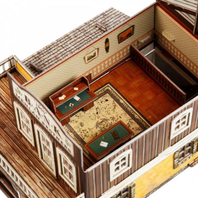 Сборная модель из картона «Банк», УмБум