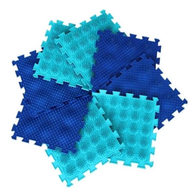 Массажные (ортопедические) модульные коврики Микс «Тропа Здоровья», ОртоПазл