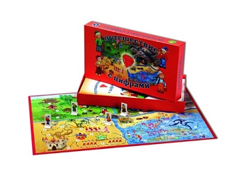 Настольная игра «Путешествие с цифрами», компания «Новое поколение»