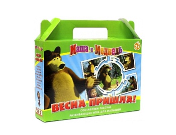 Настольная игра «Маша и Медведь Весна пришла!», бренд Origami