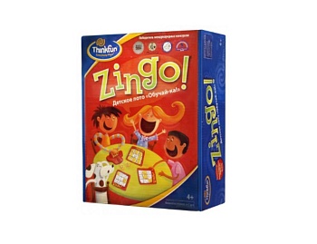 Настольная игра-лото «Zingo! Обучай-ка!», бренд ThinkFun Настольная игра-лото «Zingo! Обучай-ка!», бренд ThinkFun
