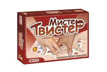 Настольная игра "Мистер Твистер Пальчики", компания ЮНСИ Настольная игра "Мистер Твистер Пальчики", компания ЮНСИ