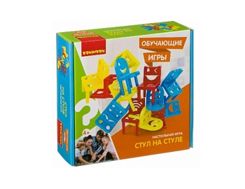 Настольная игра "Стул на стуле", бренд Bondibon